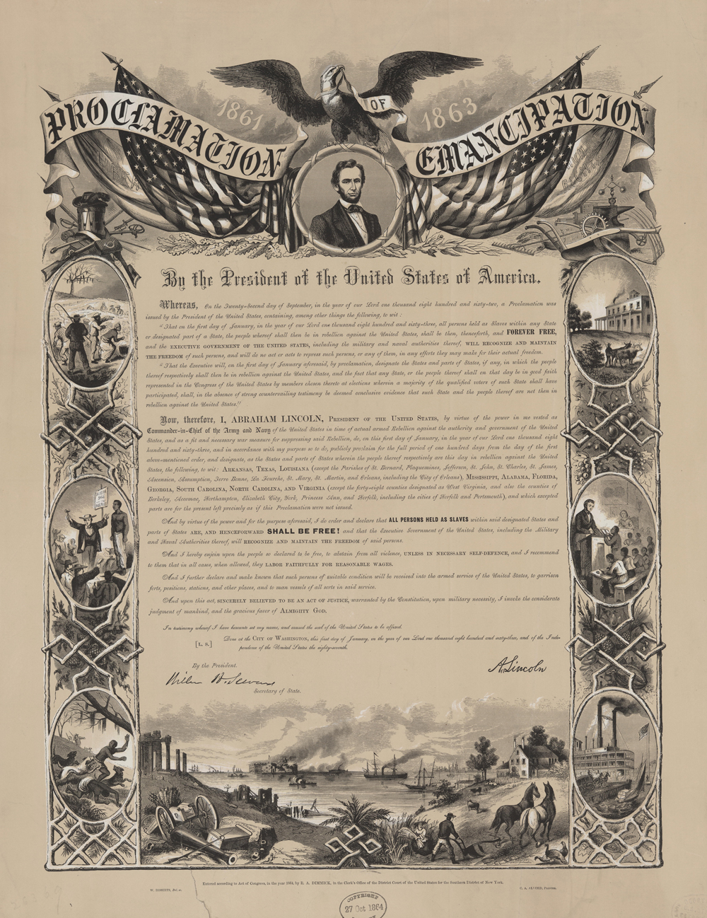 Emancipation Proclamation 1861 1863 COVE Emancipation Proclamation 1861 1863 COVE